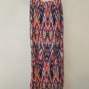 Ana colorful maxi shirt